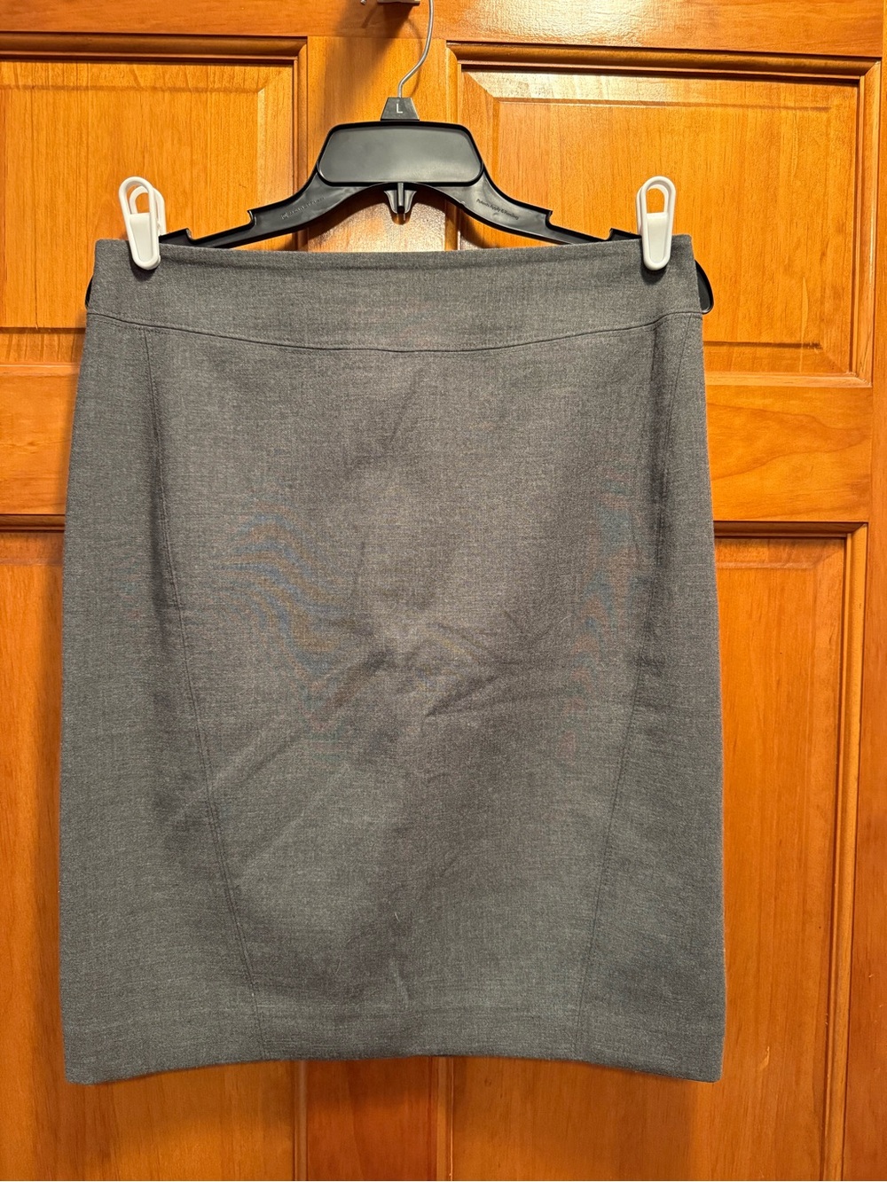 LOFT Charcoal Gray Pencil Skirt
